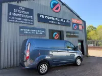 Second-hand Ford Transit Custom Limited 130 CP (95 kW) 2022 Albastru Van