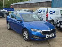 Usado Skoda Octavia SE L First Edition 116 CV (85 kW) 2021 Azul Utilitario