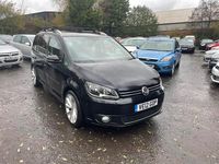 Used VW Touran SE 105 HP (77 kW) 2012 Black MPV