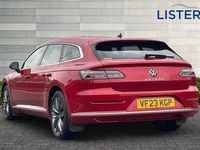 Used VW Arteon Elegance 150 HP (110 kW) 2023 Red Estate