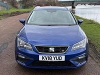 Used Seat Leon ST FR 184 HP (135 kW) 2018 Blue Estate