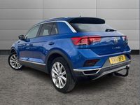 Used VW T-Roc R-line 150 HP (110 kW) 2018 Blue SUV