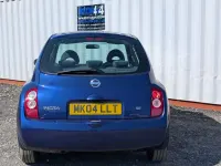 Used Nissan Micra SE 2004 Blue Hatchback