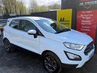 Used Ford Ecosport Zetec 125 HP (91 kW) 2018 White SUV