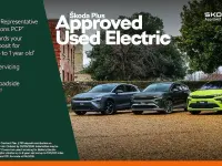 Used Skoda Enyaq iV SportLine 210 kW (286 HP) 2025 Olive green metallic SUV