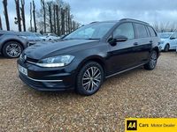 Used VW Golf VII SE 115 HP (84 kW) 2018 Black Estate