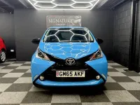 Used Toyota Aygo X-cite 68 HP (50 kW) 2015 Blue Hatchback