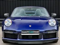 Used Porsche 911S 550 HP (404 kW) 2021 Blue Cabriolet