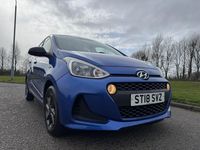 Used Hyundai i10 GO! 2018 Blue Hatchback