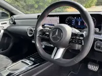 Used Mercedes A180 AMG line 136 HP (100 kW) 2024 Black Hatchback