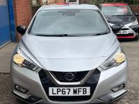 Used Nissan Micra N-Connecta 90 HP (66 kW) 2018 Silver Hatchback