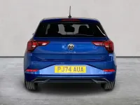 Used VW Polo Match 95 HP (69 kW) 2024 Blue Hatchback
