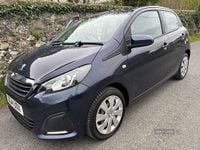 Used Peugeot 108 Active 68 HP (50 kW) 2014 Blue Hatchback