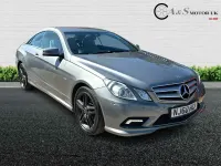 Begagnad Mercedes E350 228 HK (167 kW) 2010 Silver Sportkupé