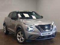 Usado Nissan Juke N-Connecta 117 HP (86 kW) 2020 Prateado SUV
