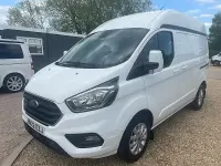 Used Ford Transit Custom Limited 130 HP (95 kW) 2022 White Van