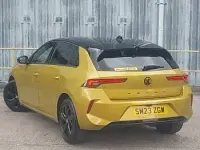 Used Vauxhall Astra 130 HP (95 kW) 2023 Yellow Hatchback