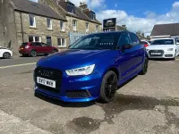 Used Audi S1 231 HP (169 kW) 2017 Blue Hatchback