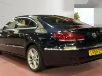 Used VW CC 140 HP (102 kW) 2014 Black Sedan