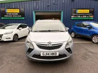 Used Vauxhall Zafira Tourer SRi 140 HP (102 kW) 2014 Silver MPV