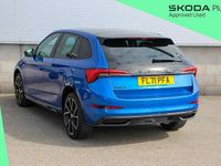 Used Skoda Scala Monte Carlo 150 HP (110 kW) 2021 Race blue metallic Hatchback