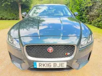 Used Jaguar XF S 300 HP (220 kW) 2016 Green Sedan