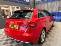 Used Audi A3 Sport 150 HP (110 kW) 2017 Red Hatchback