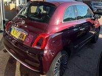 Used Fiat 500 Lounge 2016 Red Hatchback