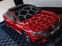 Used VW Arteon R-line 150 HP (110 kW) 2018 Red Hatchback