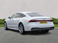 Used Audi A7 S-Line 204 HP (150 kW) 2019 White Hatchback