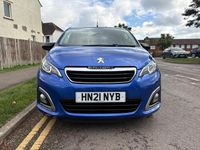 Used Peugeot 108 Allure 2021 Blue Hatchback