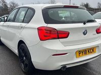 Used BMW 116 Sport Line 2018 Alpine white Hatchback