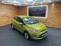 Used Ford Fiesta Zetec 2010 Green Hatchback