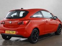 Used Vauxhall Corsa SRi 90 HP (66 kW) 2015 Red Hatchback