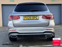 Second-hand Mercedes GLC220 AMG line 194 CP (142 kW) 2020 Argintiu SUV