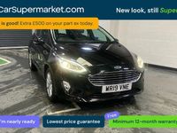 Used Ford Fiesta Zetec 101 HP (74 kW) 2019 Black Hatchback