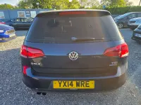 Used VW Golf VII SE 120 HP (88 kW) 2014 Blue Hatchback