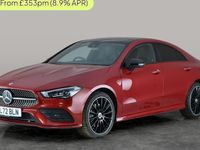 Used Mercedes CLA250e AMG Line Premium Plus 218 HP (160 kW) 2022 Red Sedan