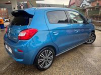 Used Mitsubishi Mirage 78 HP (57 kW) 2018 Blue Hatchback