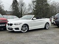 Used BMW 218 M Sport 2018 White Cabriolet