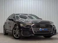 Used Audi A6 S-Line 204 HP (150 kW) 2019 Blue Estate