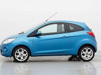 Used Ford Ka Zetec 2009 Blue Hatchback