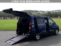 Used Peugeot Rifter Allure 131 HP (96 kW) 2021 Blue MPV