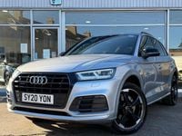 Used Audi Q5 Black Edition 190 HP (139 kW) 2020 Silver SUV
