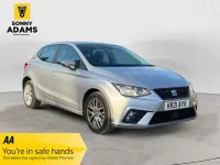 Used Seat Ibiza SE Technology 95 HP (69 kW) 2021 Silver Hatchback