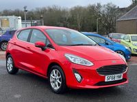 Used Ford Fiesta Zetec 85 HP (62 kW) 2018 Red Hatchback