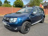 Used Dacia Duster Prestige 110 HP (80 kW) 2017 Mediterranean blue SUV