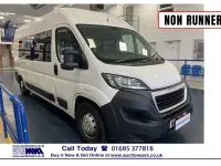Used Peugeot Boxer 130 HP (95 kW) 2018 White Van