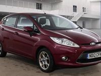 Used Ford Fiesta Zetec 82 HP (60 kW) 2012 Red Hatchback