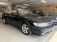 Used Saab 9-3 185 HP (136 kW) 2003 Black Cabriolet